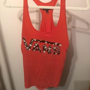 VANS Floral Racerback Tank